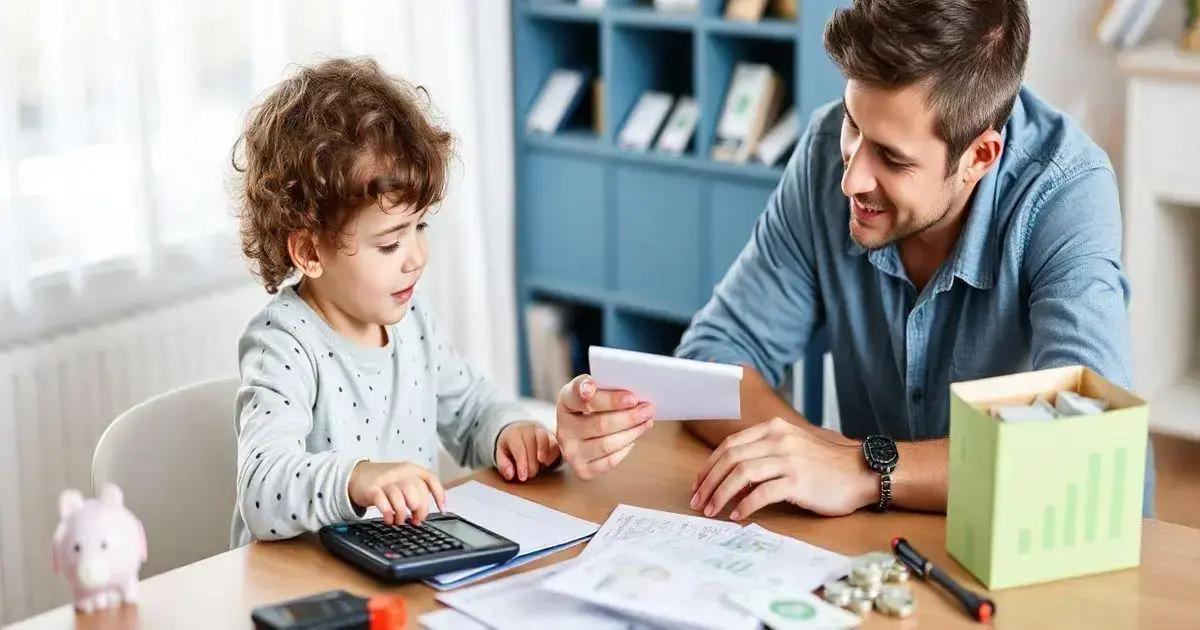Como envolver seus filhos no planejamento financeiro