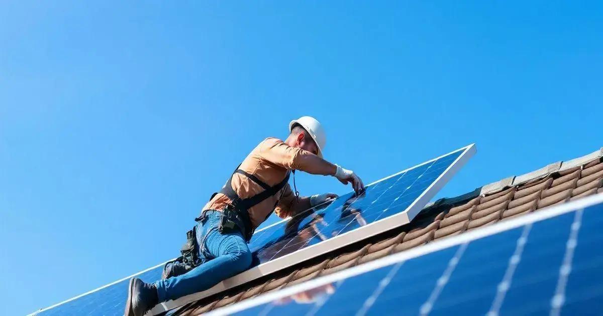 Como instalar um sistema de energia solar