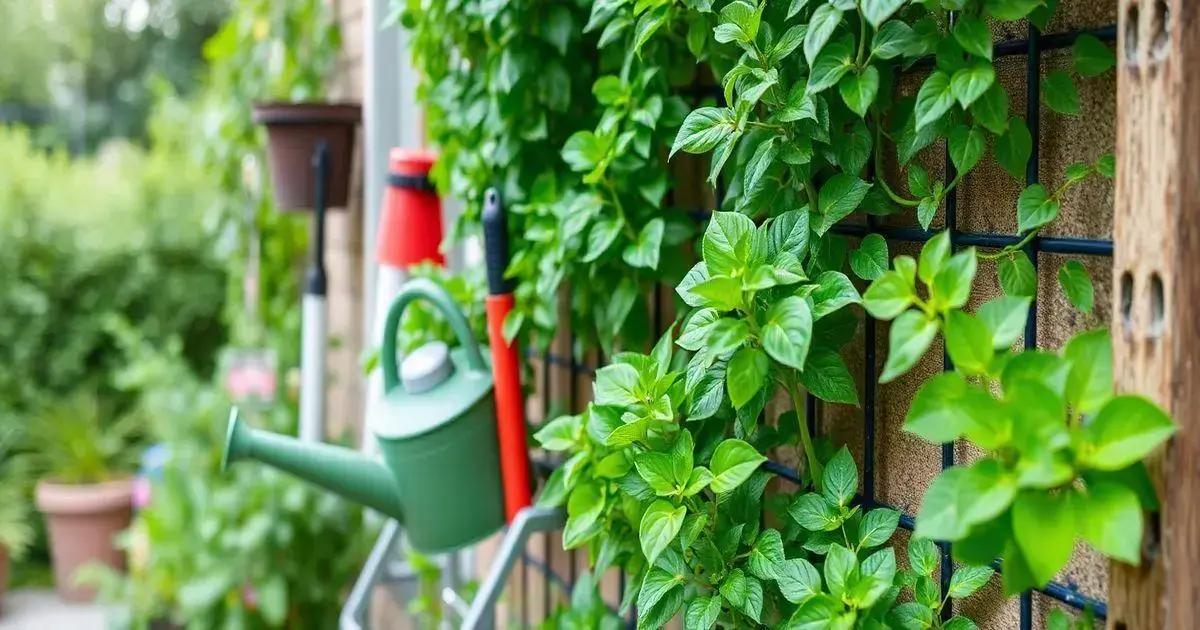 Dicas para a manutenção do jardim vertical