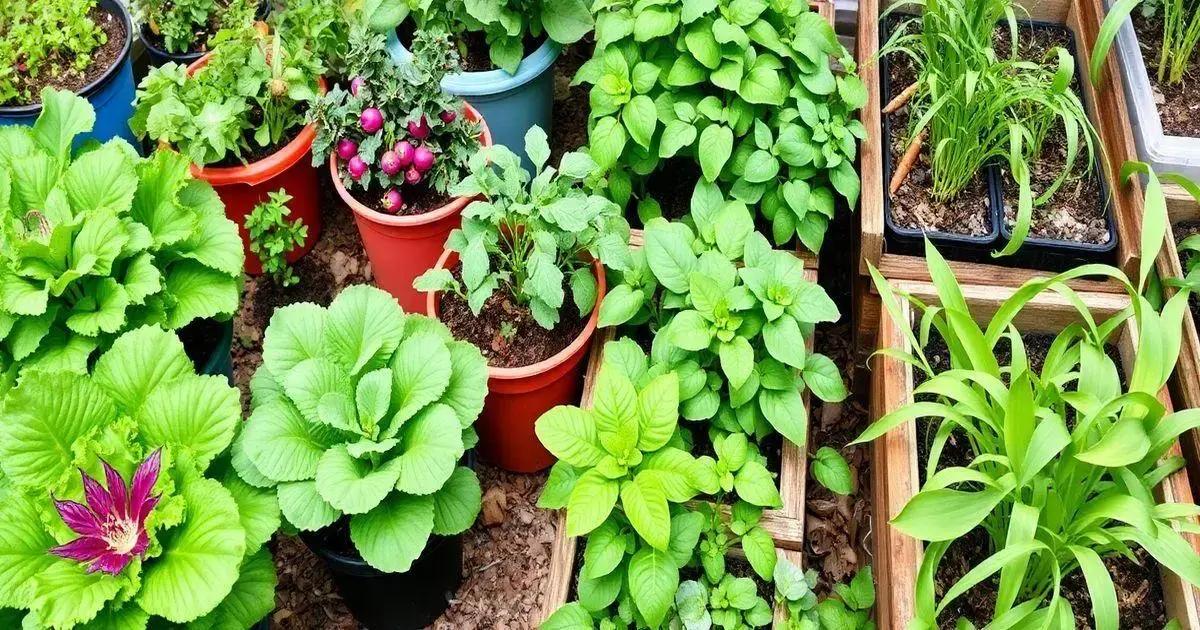 Melhores vegetais para iniciantes